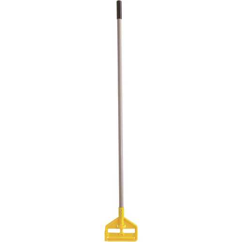 Rubbermaid RCPH14600GY 60 in. Green Fiberglass Clamp Wet Mop Handle