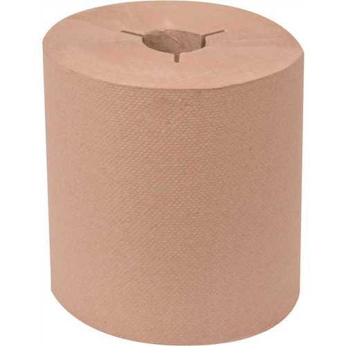 Renown REN06130-WB Natural 8 in. Controlled Hardwound Paper Towels (800 ft. per Roll, ) - pack of 6