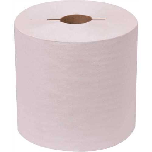 Renown REN06133-WB Natural White 7.5 in. Controlled Hardwound Paper Towels (800 ft. per Roll, ) - pack of 6