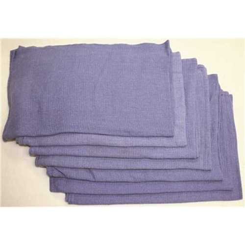 25 lbs. Reclaimed Huck Cloth Towel Blue