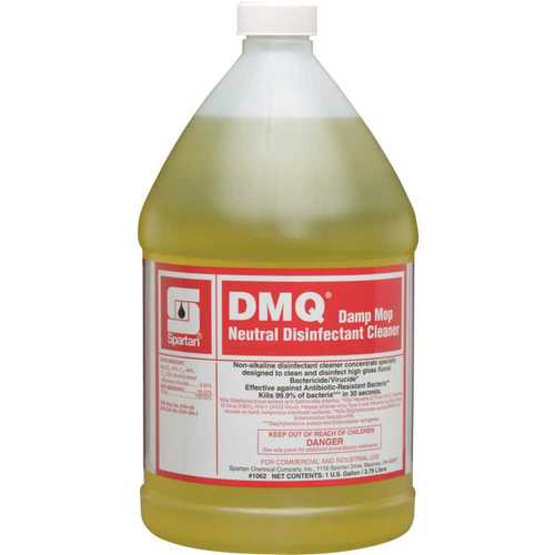DMQ 106204 1 Gallon Lemon Scent One Step Cleaner/Disinfectant