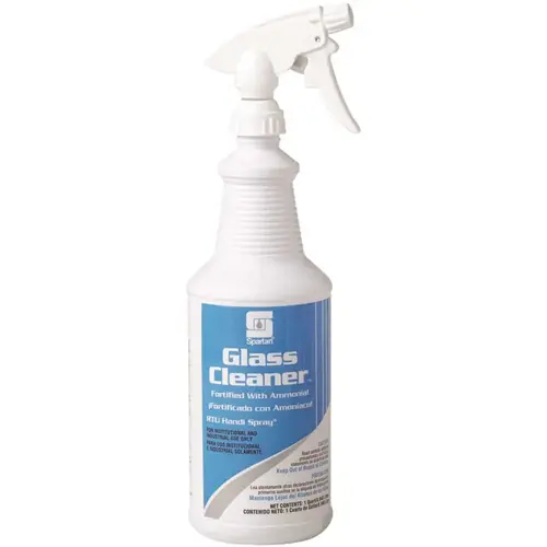 1 Quart Floral Scent Glass Cleaner Blue