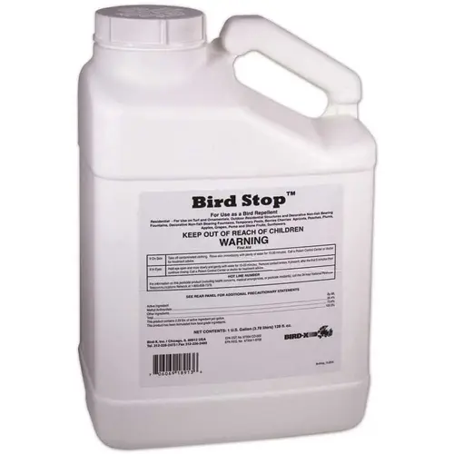 Bird-X BS-GAL Bird Stop Repellent Concentrate Repels Canada Geese, Pigeons, Starlings, Sparrows, Seagulls and Woodpeckers