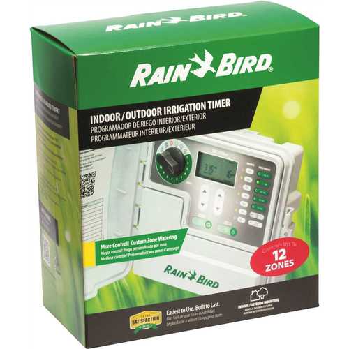 RAIN BIRD SST1200out 12Station Indoor/Outdoor SimpletoSet Irrigation
