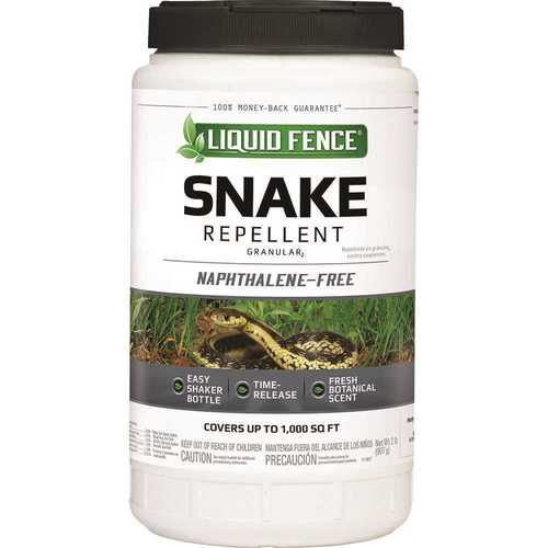 Liquid Fence HG-85010 Snake Repellent Granular3, Repels: Snake Brown/Gray