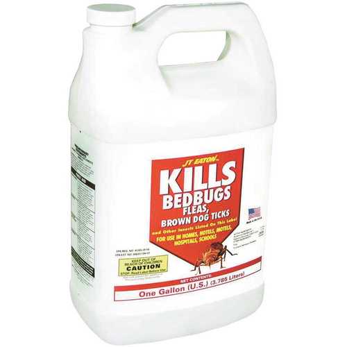 Bed Bug Killer, Liquid, Spray Application, 1 gal