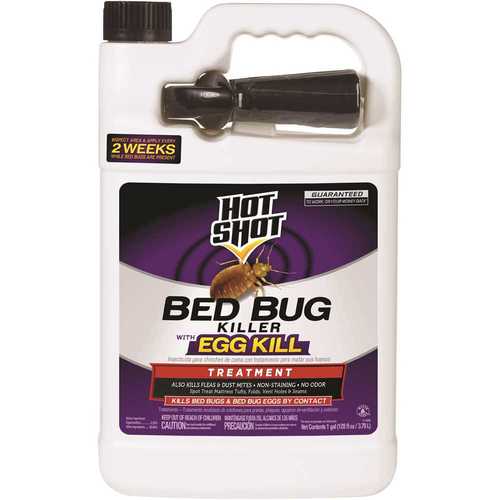 HOT SHOT HG-96442-1 Bed Bug Killer 1 Gal. Ready-to-Use Treatment With Egg Kill