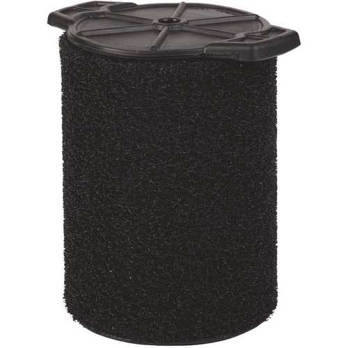 RIDGID VF7000 Wet Application Foam Filter for Most 5 Gal. and Larger RIDGID Wet/Dry Shop Vacuums