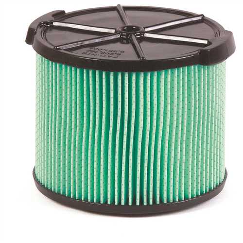 5-Layer HEPA Material Pleated Paper Filter for 3 to 4.5 Gal. RIDGID Wet/Dry Shop Vacuums