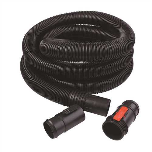 2-1/2 in. x 13 ft. Tug-A-Long Vacuum Hose for RIDGID Wet Dry Vacs