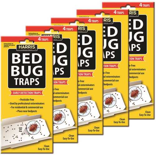 Harris BBTRPVP Bed Bug Trap Value Pack