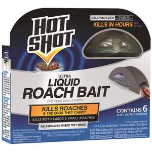 HOT SHOT HG-95789-4 Ultra Liquid Roach Bait