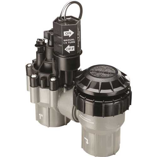 RAIN BIRD DASASVF100 Anti-Siphon Valve, 1 in, FNPT, 15 to 150 psi Pressure, 0.2 to 40 gpm, 24 V, Plastic Body