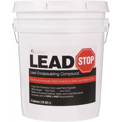 Lead Stop 4000 Lead Encapsulating Compound, 5 GAL White