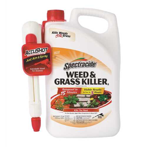 SPECTRACIDE HG-96370-1 Weed and Grass Killer 1.3 gal. Accushot Sprayer