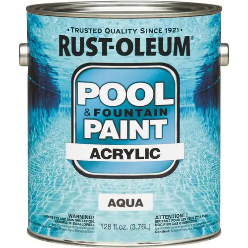 1 gal. Aqua Acrylic Pool and Fountain Paint - pack of 2