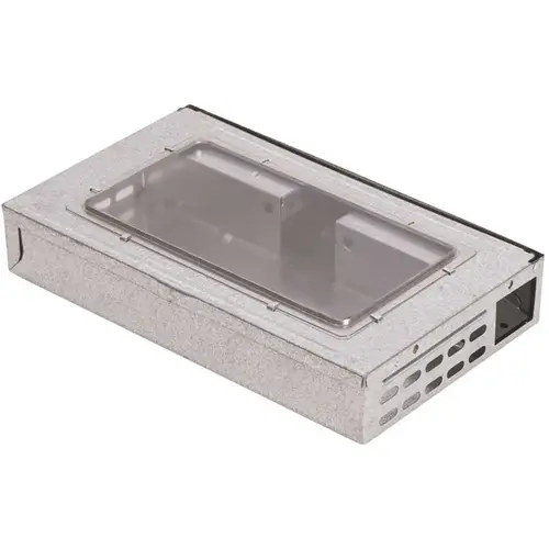 VICTOR M308 Tin Cat Mouse Trap with See Thru Lid - pack of 12