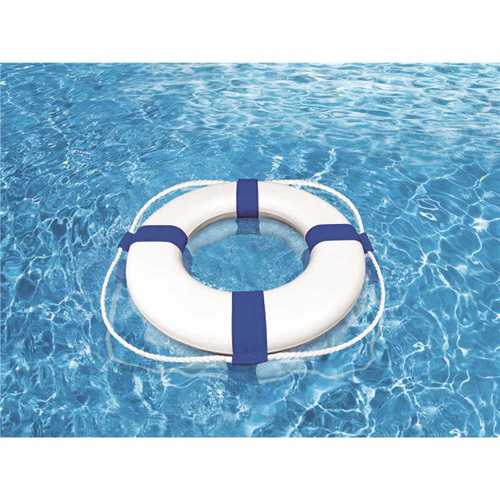Poolmaster 55554 24 in. Foam Swimming Pool Ring Buoy