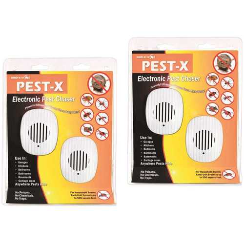 Pest-X All-Pest Rodent and Insect Repeller 500 sq. ft. #1 Best Seller Commercial Technology Pest Control