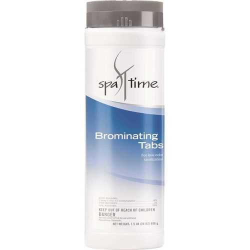 Spa Time 21001STM 1.5 lbs. Brominating Tabs Clarifier