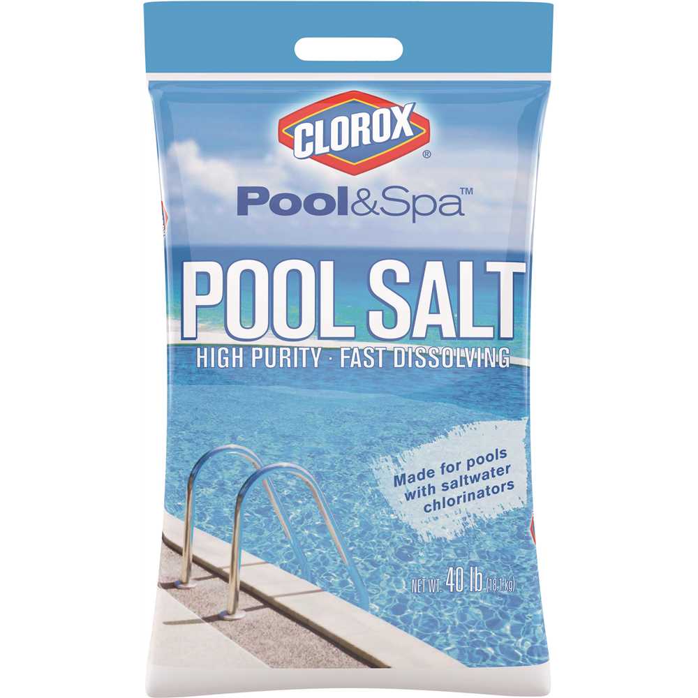 CLOROX 40B-CLXPOOL 40 lbs. Pool Salt