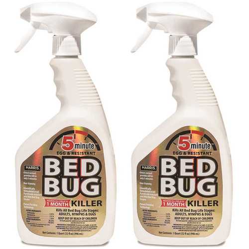 Harris 2GOLDBB-32 32 oz. 5-Minute Bed Bug Killer