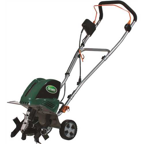 Scotts TC70105S 11 in. 10.5 Amp Corded Electric Tiller/Cultivator