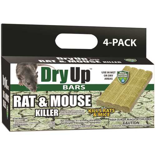Dry Up Rat and Mouse Killer Bars