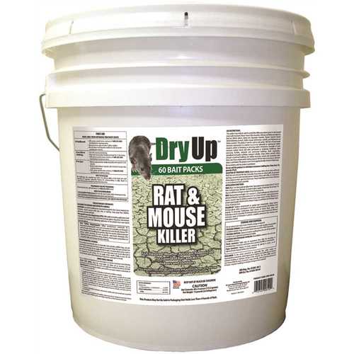 Harris DRY-BUCK 15 lbs. Dry Up Rat and Mouse Killer Pellets (4 oz. )