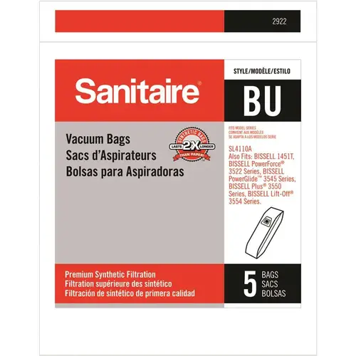 Style BU Vacuum Bags - pack of 50