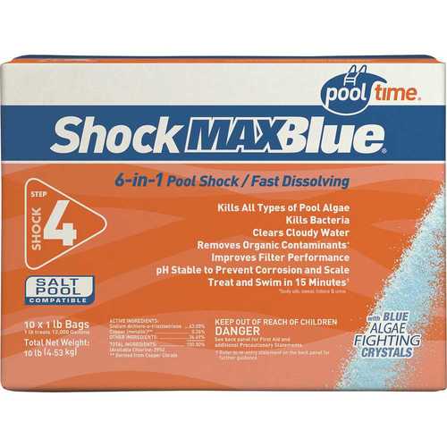 Pool Time 30010PTM MAXBlue2 10 lbs. Shock - pack of 10