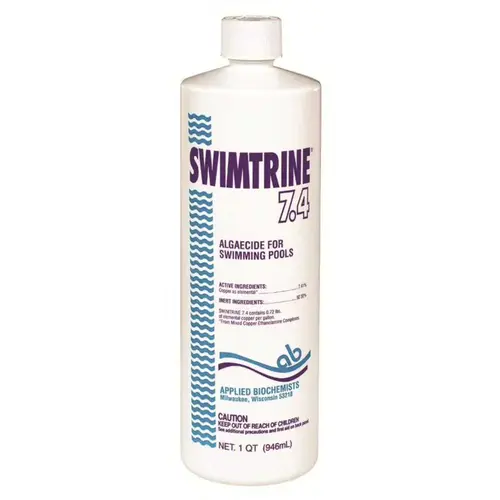APPLIED BIOCHEMISTS 405103A 1 Qt. 32 oz. Algaecide Applied Biochemists Swimtrine 7.4 Algaecide