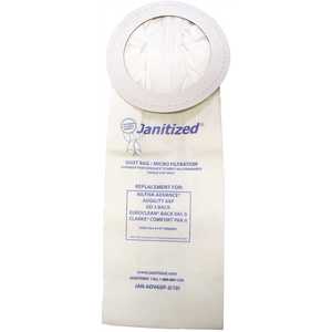 JANITIZED JAN-ADV6XP-2(10) Vacuum Bag for Advance Adgility 6XP and NILFISK GD 5 Back + 2 Pre-Filters Equivalent to 1471098500 - pack of 10