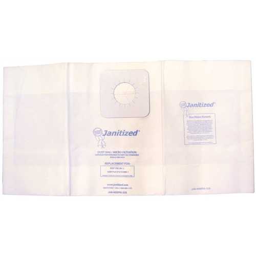 Vacuum Bag for NSS PIG.Equivalent to 10-9-886-1, 1098861 - pack of 3