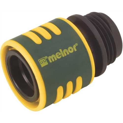 Melnor 5MQC Female Coupling Hose Connector with Male Thread