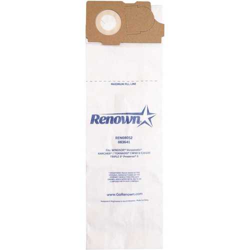 Vacuum Bag for Windsor Versamatic Equivalent to 2003 - pack of 10