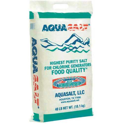 Aqua Salt USC-50-1040 40 lbs. Food Quality Pool Salt Bags