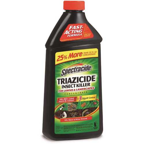 SPECTRACIDE HG-55829-5 40 oz. Triazicide Insect Killer for Lawns and Landscapes Concentrate