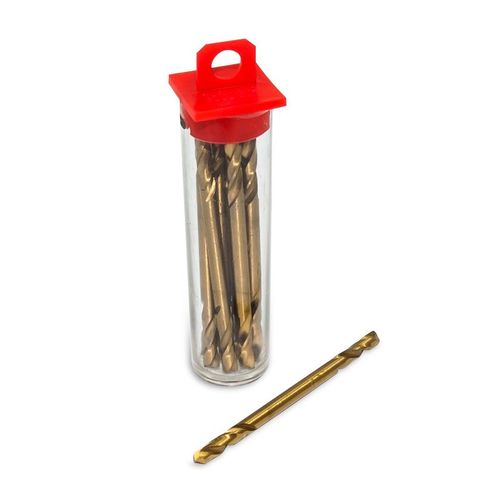 1/8" DE Titanium Coated Drill -- Carded - pack of 12