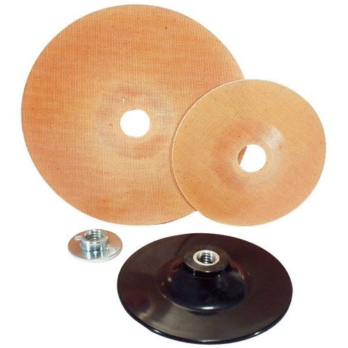 AES Industries 51806 Backing Plate Set w/5" pad,5" back plate, 7" back plate