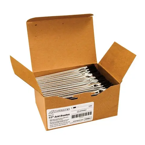 1/2" Acid Brush - pack of 144