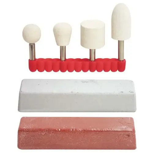 Felt Polishing Bob Set w/Rouge