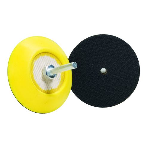 Backing plate with two adapters 1 for drill & 1 for DA polishers