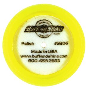Buff and Shine 330G Yellow foam grip pad