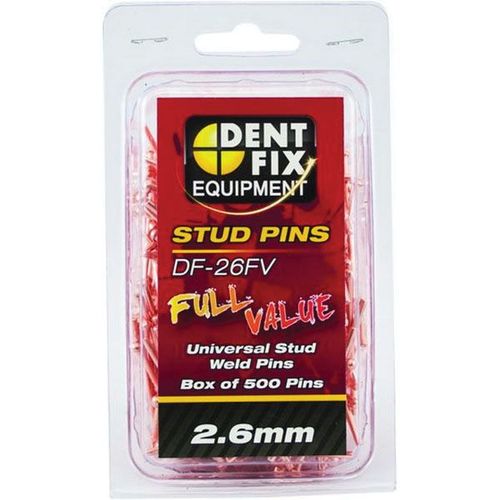 Full Value Stud Pin, 2.6 mm, Steel Core