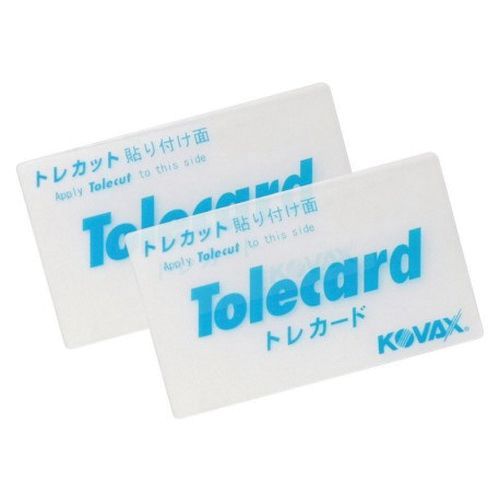 Tolecard, 66 mm W x 110 mm L, Stickon (PSA) Attachment