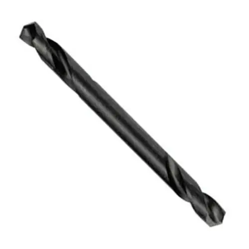 60608-12 High Speed Drill Bit, 1/8 in Dia, 2 in OAL, Steel, Applicable Materials: Wood, Metal, Plastic Black Oxide