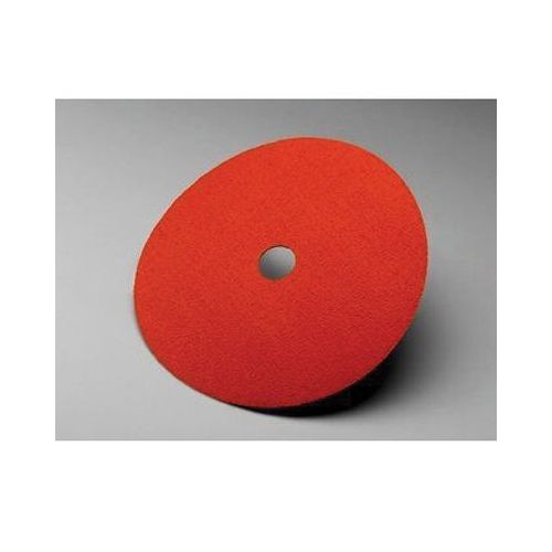 785C Series Coated Fiber Disc, 5 in Dia, P120 Grit, Fine Grade, 12000 rpm, Orange