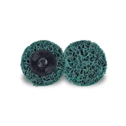 Scotch-Brite 21543 XT Pro Series Clean and Strip Extra Cut Disc, 2 in Dia, Extra Coarse Grade, 18000 rpm, Green