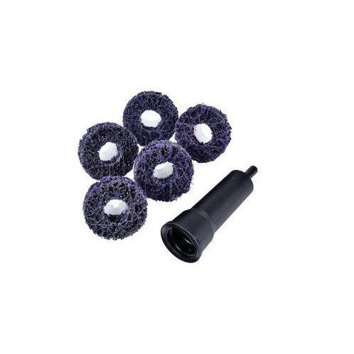 XO-DR Series Brake Hub Cleaning Disc Kit, Extra Coarse Grade, 20000 rpm, Purple